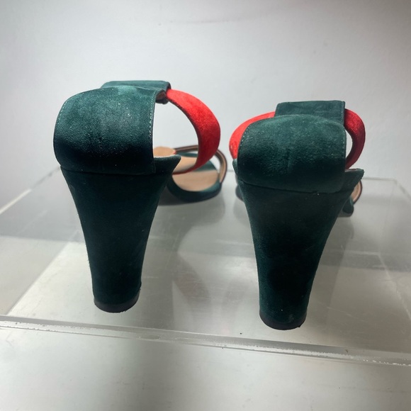 Hermes Suede heels sz 41 ( 9.5 ) made in italy - Picture 12 of 16